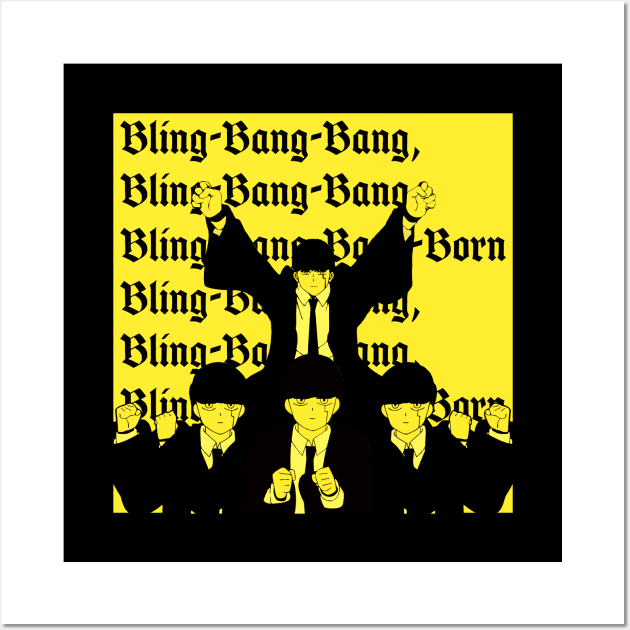 Mashle Bling Bang Bang Born Dance Wall Art by rysiupol